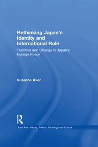 Rethinking Japan's Identity and International Role_cover
