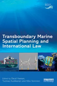 Transboundary Marine Spatial Planning and International Law_cover