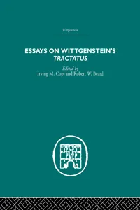 Essays on Wittgenstein's Tractatus_cover