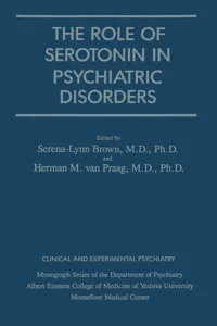 Role Of Serotonin In Psychiatric Disorders_cover