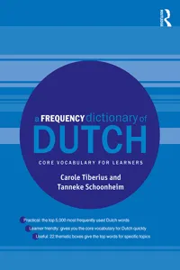 A Frequency Dictionary of Dutch_cover