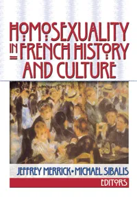 Homosexuality in French History and Culture_cover