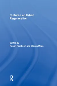 Culture-Led Urban Regeneration_cover