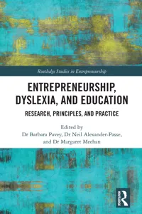 Entrepreneurship, Dyslexia, and Education_cover