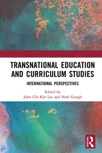 Transnational Education and Curriculum Studies_cover