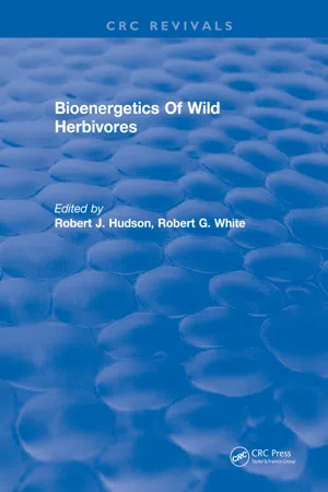 Bioenergetics Of Wild Herbivores