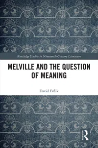Melville and the Question of Meaning_cover