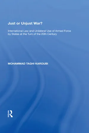 Just or Unjust War?
