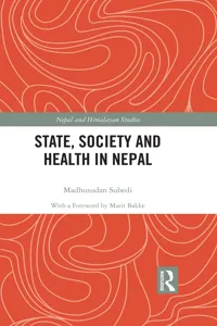 State, Society and Health in Nepal_cover