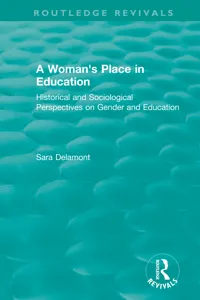 A Woman's Place in Education_cover
