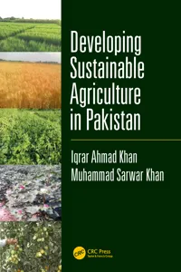 Developing Sustainable Agriculture in Pakistan_cover