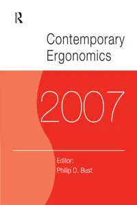 Contemporary Ergonomics 2007_cover