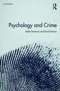 Psychology and Crime_cover