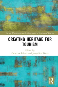 Creating Heritage for Tourism_cover