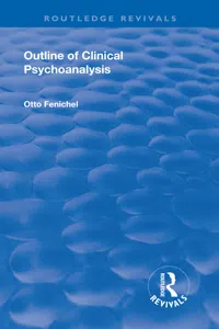 Revival: Outline of Clinical Psychoanalysis_cover