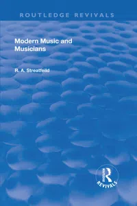 Revival: Modern Music and Musicians_cover