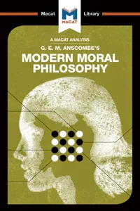 An Analysis of G.E.M. Anscombe's Modern Moral Philosophy_cover