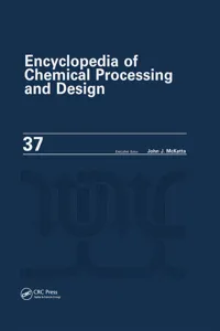 Encyclopedia of Chemical Processing and Design_cover