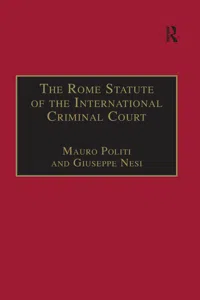 The Rome Statute of the International Criminal Court_cover