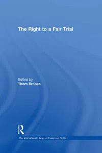 The Right to a Fair Trial_cover