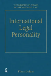 International Legal Personality_cover
