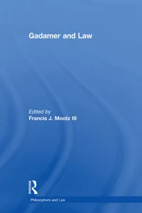 Gadamer and Law_cover