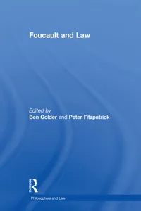 Foucault and Law_cover