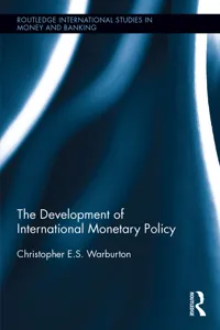 The Development of International Monetary Policy_cover