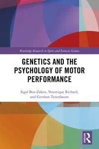 Genetics and the Psychology of Motor Performance_cover