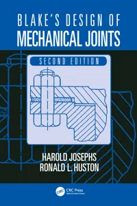 Blake's Design of Mechanical Joints_cover