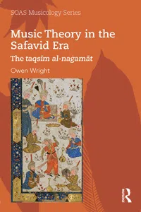 Music Theory in the Safavid Era_cover