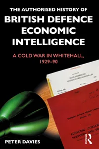 The Authorised History of British Defence Economic Intelligence_cover