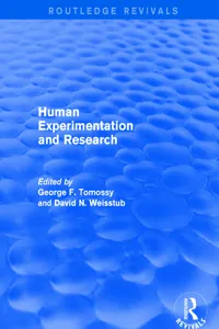 Human Experimentation and Research_cover