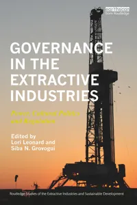 Governance in the Extractive Industries_cover