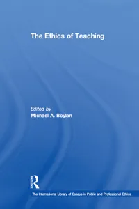 The Ethics of Teaching_cover