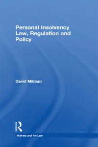 Personal Insolvency Law, Regulation and Policy_cover