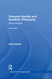 Personal Identity and Buddhist Philosophy_cover