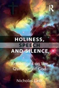 Holiness, Speech and Silence_cover