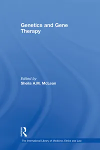 Genetics and Gene Therapy_cover