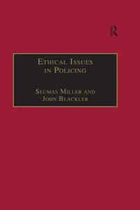 Ethical Issues in Policing_cover