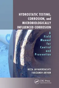 Hydrostatic Testing, Corrosion, and Microbiologically Influenced Corrosion_cover