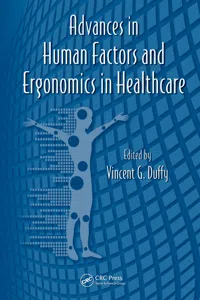 Advances in Human Factors and Ergonomics in Healthcare_cover
