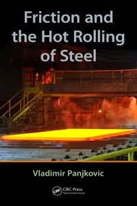 Friction and the Hot Rolling of Steel_cover