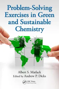 Problem-Solving Exercises in Green and Sustainable Chemistry_cover