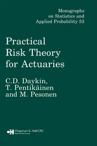 Practical Risk Theory for Actuaries_cover