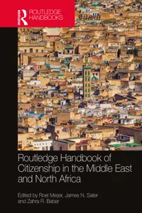 Routledge Handbook of Citizenship in the Middle East and North Africa_cover