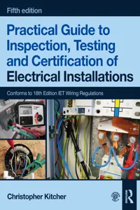 Practical Guide to Inspection, Testing and Certification of Electrical Installations_cover