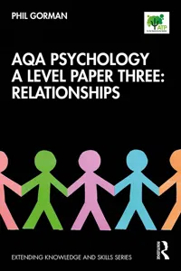 AQA Psychology A Level Paper Three: Relationships_cover