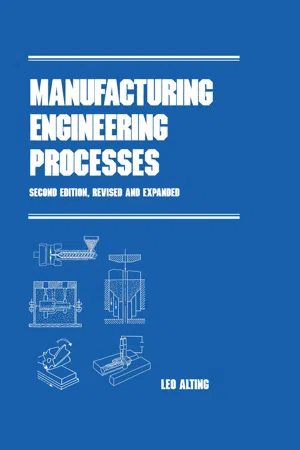 Manufacturing Engineering Processes, Second Edition,