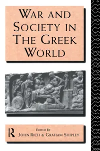 War and Society in the Greek World_cover